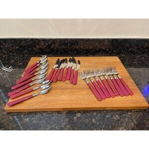 Vintage gibson “stainless china 23”- 24 piece set